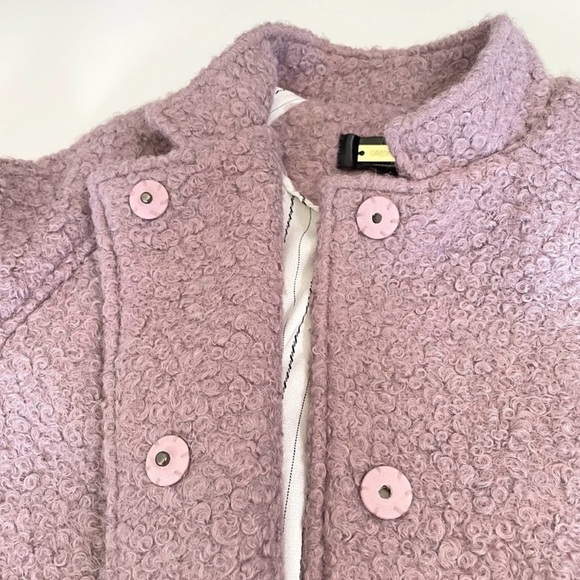 M135 // Anthropologie Greylin Windermere Boucle Cocoon Coat // S - Picture 15 of 16